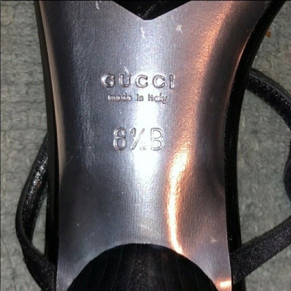 Gucci Leather Heeled Sandals - Picture 6 of 6